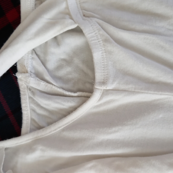 Seductions white one strapped top - Picture 7 of 9